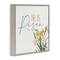 Stupell Industries He Is Risen Religious Easter Holiday Flower Blossoms Framed Giclee Art